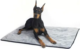 4Knines Dog Crate Mat (XL, Grey)