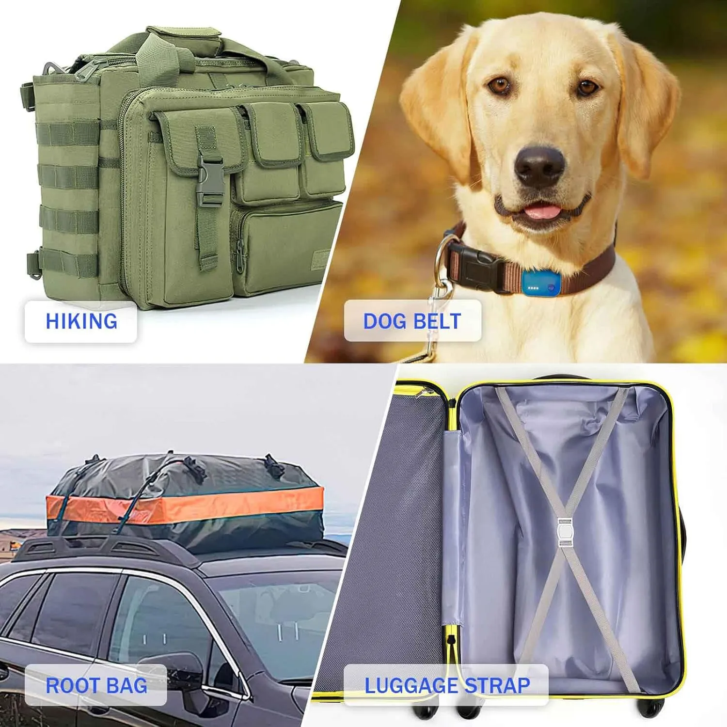 5/8" Adjustable Plastic Quick-release Buckle Straps for Belt Buckles,Backpacks Dog Collars Bracelet Helmet