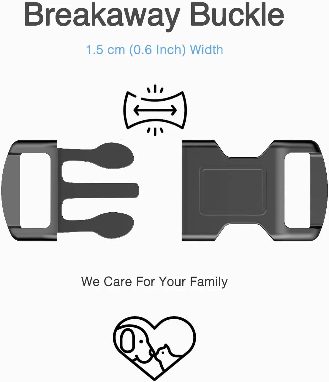 Airtag Cat Collar,Breakaway Kitten Collar with Apple Air Tag Holder and Bells for Boy Girl Cats,Pet Cat Tracker GPS Collar Glow in The Dark,0.6 Inches in Width and Lightweight (Black, 6.5-10 Inch)