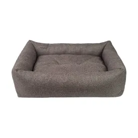 Amiplay Palermo Zip & Clean Sofa Dog Bed Brown