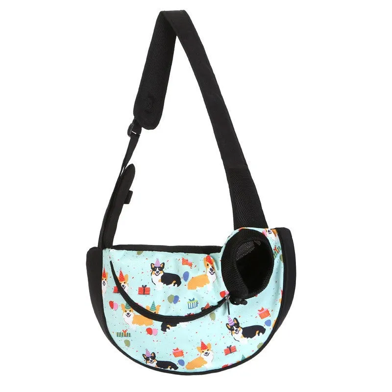 Backpack Portable Bag Crossbody Shoulder Bag Breathable Mesh Pet   Pet Supplies