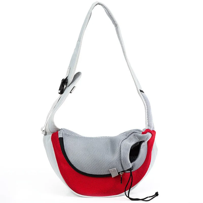 Backpack Portable Bag Crossbody Shoulder Bag Breathable Mesh Pet   Pet Supplies