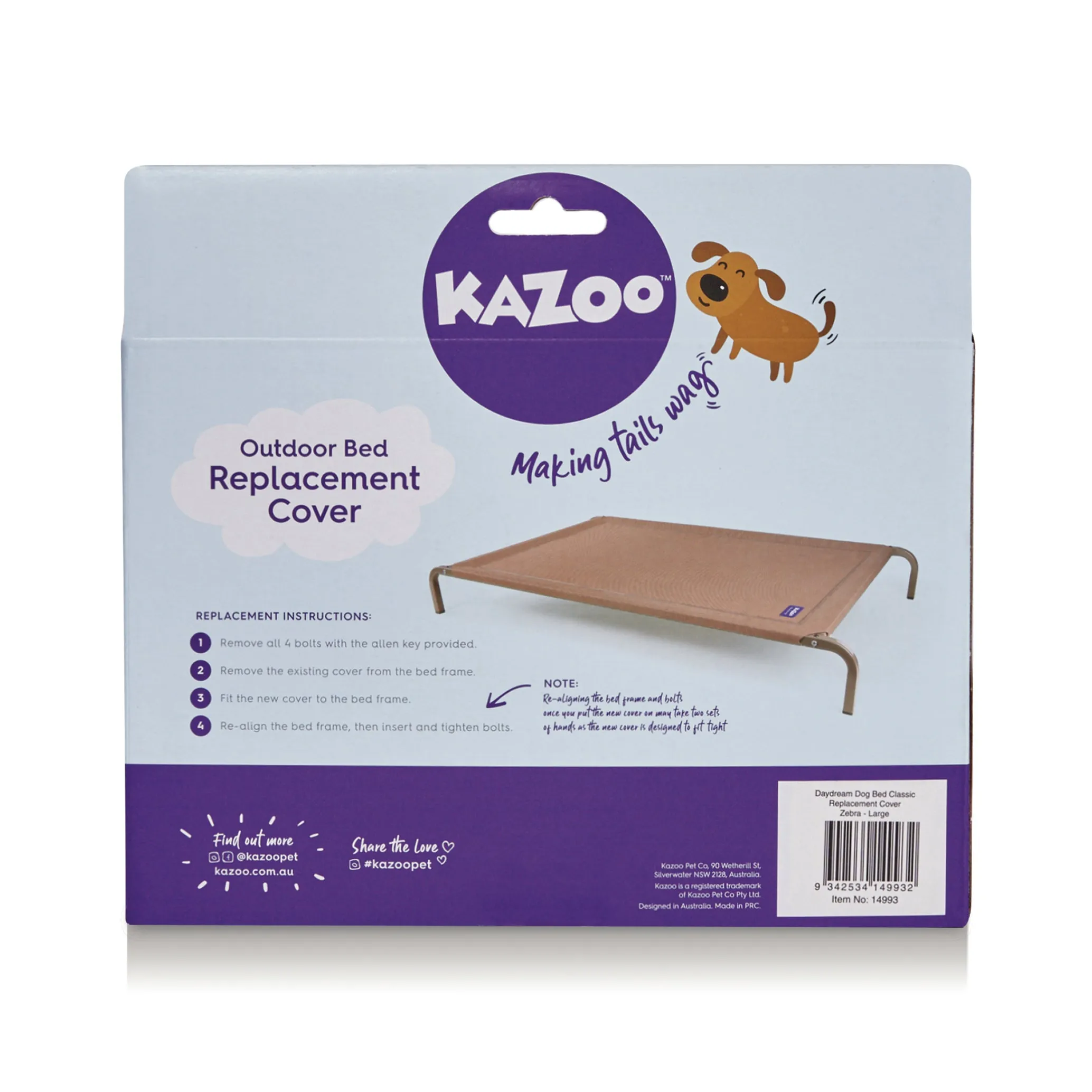 Cabana Dog House - Replacement Cover
