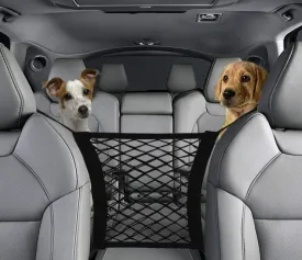 Car Seat Side Storage Bag Pet Barrier Guard Back Seat Safety