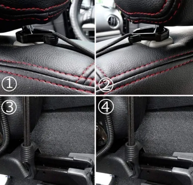 Car Seat Side Storage Bag Pet Barrier Guard Back Seat Safety