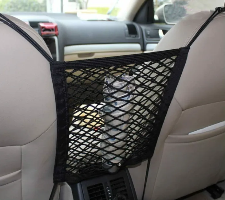 Car Seat Side Storage Bag Pet Barrier Guard Back Seat Safety