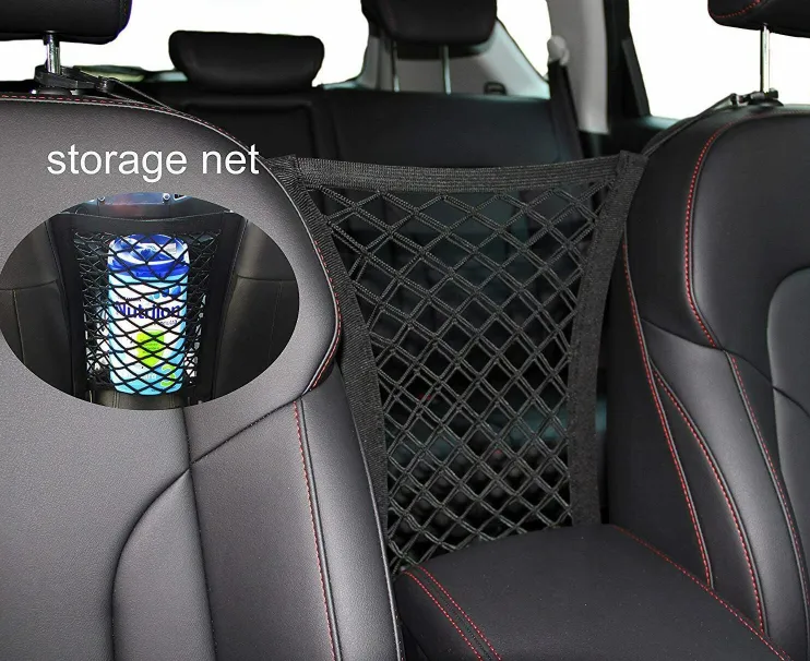 Car Seat Side Storage Bag Pet Barrier Guard Back Seat Safety