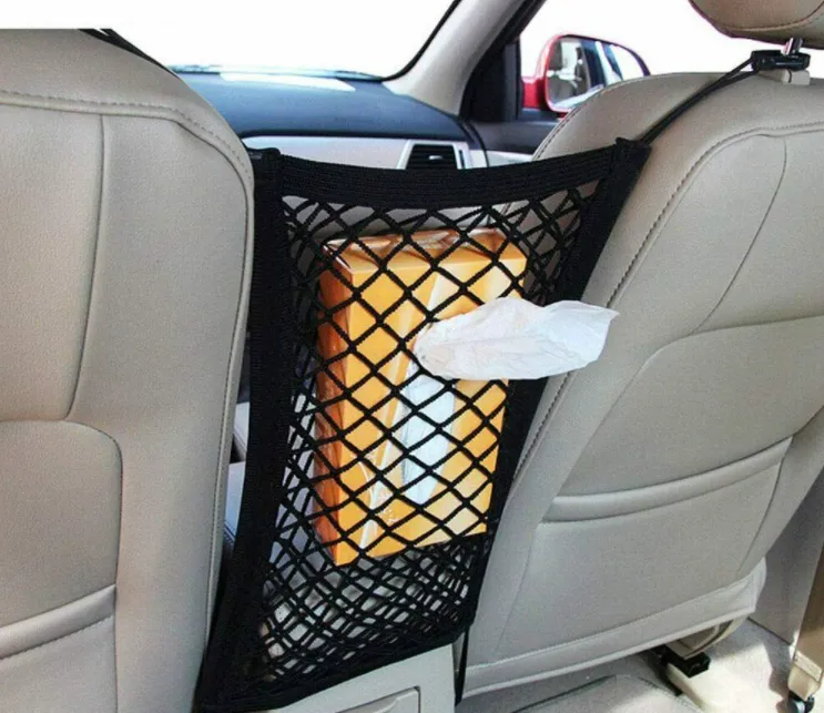 Car Seat Side Storage Bag Pet Barrier Guard Back Seat Safety
