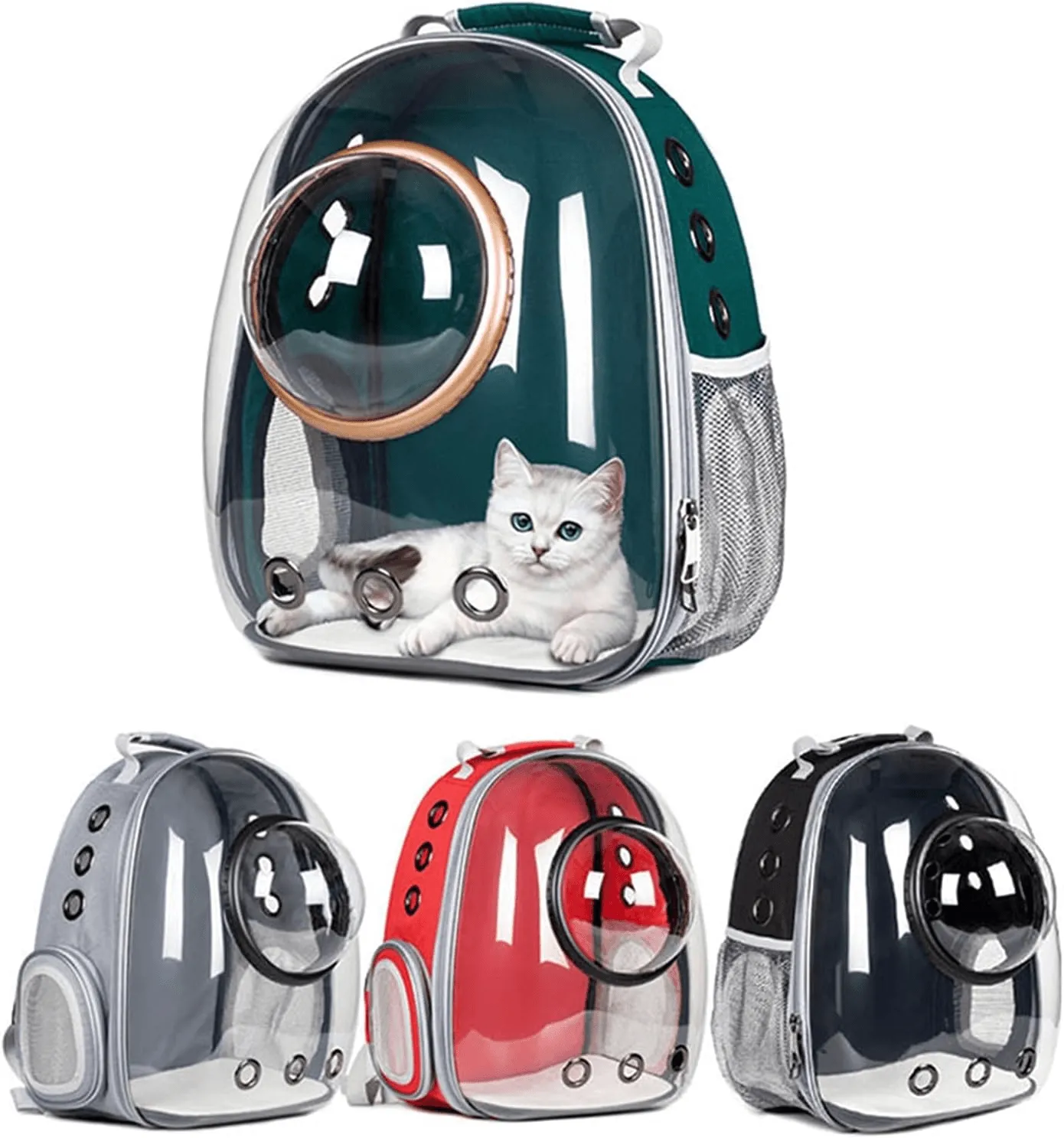 Cat Carrying Bag Space Pet Backpack Breathable Portable Transparent Backpack