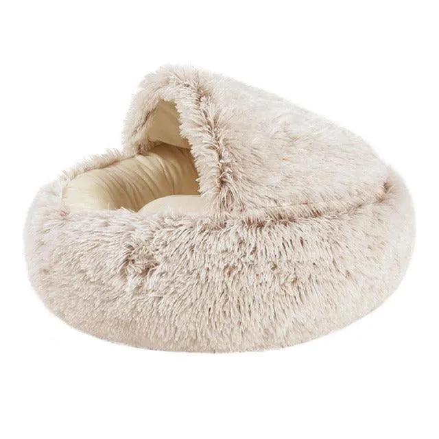 Cat Round Soft Cushion Bed