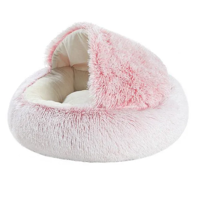 Cat Round Soft Cushion Bed