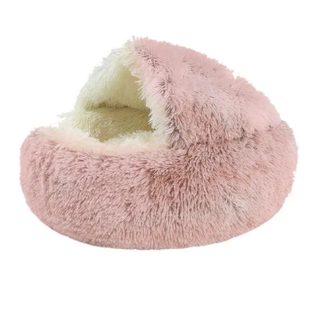 Cat Round Soft Cushion Bed