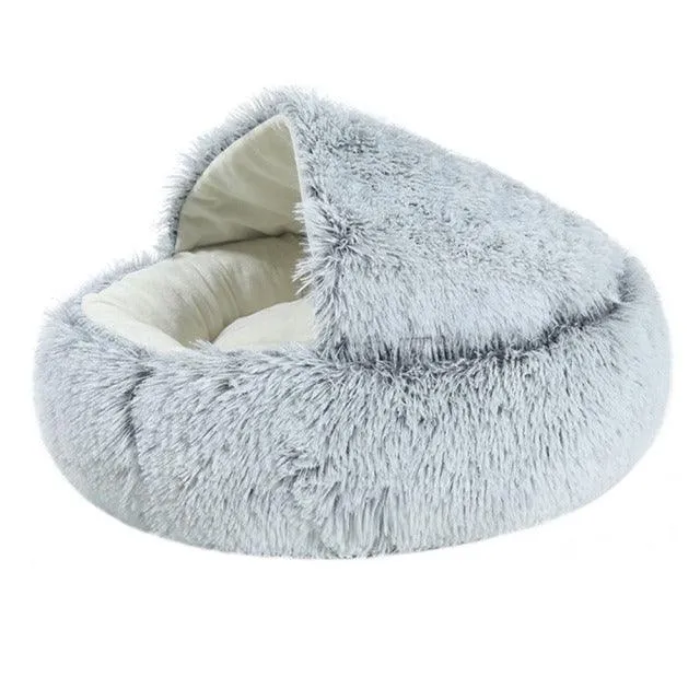 Cat Round Soft Cushion Bed