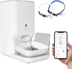 CATLINK RFID Automatic Cat Feeder, 4L Capacity WiFi Enabled Pet Food Dispenser, Health Report for Cats, App Control, Timed Cat Food Feeder, Multi-cat Recognition (F04 Pro)