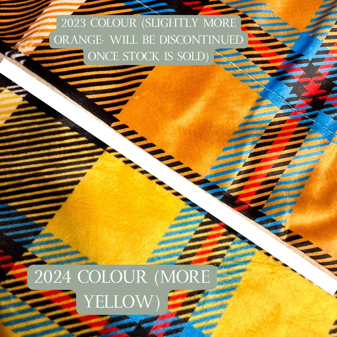 Cornish Tartan Dog Blanket