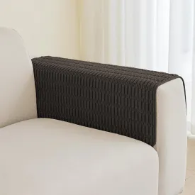 Couch Arm Covers Chair Arm Covers, Non Slip Sofa Arm Covers, Armrest Covers for Sofa, Furniture Covers Couch Protector 1pc(30x30inch, Coffee)