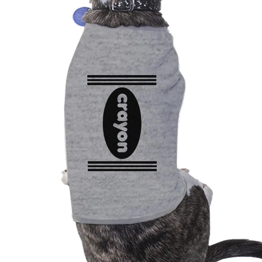 Crayon Pets Grey Shirt