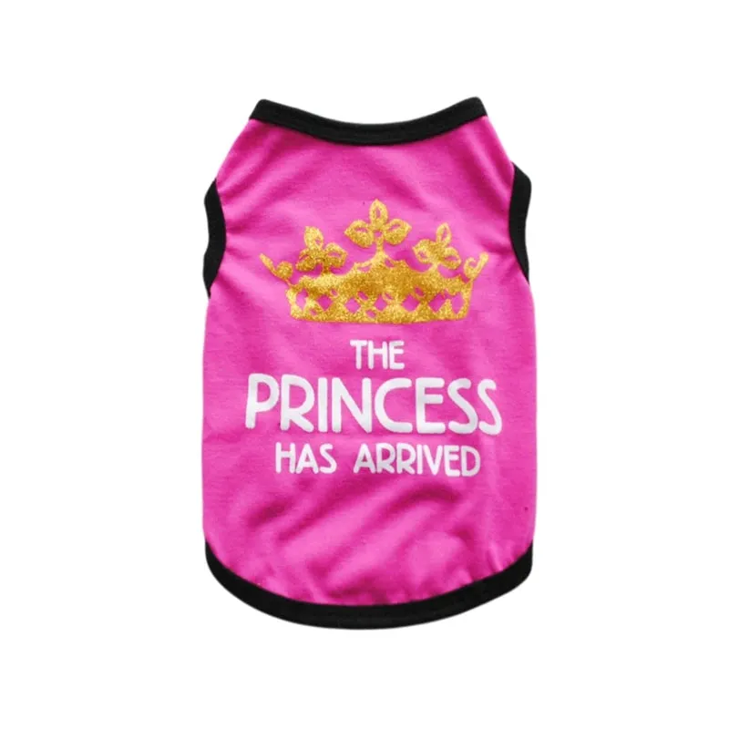 Crown Princess Summer T-Shirt for Small Dogs & Cats