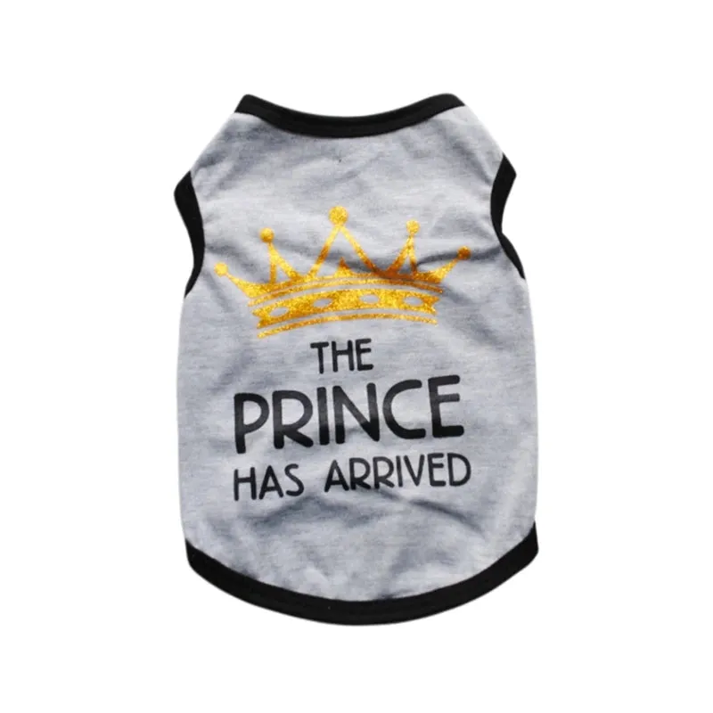Crown Princess Summer T-Shirt for Small Dogs & Cats
