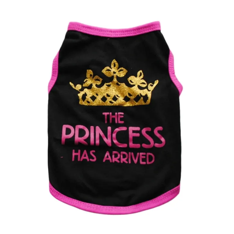 Crown Princess Summer T-Shirt for Small Dogs & Cats