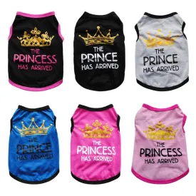 Crown Princess Summer T-Shirt for Small Dogs & Cats