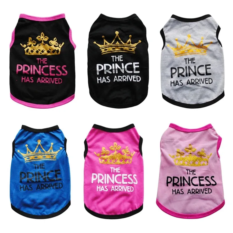 Crown Princess Summer T-Shirt for Small Dogs & Cats