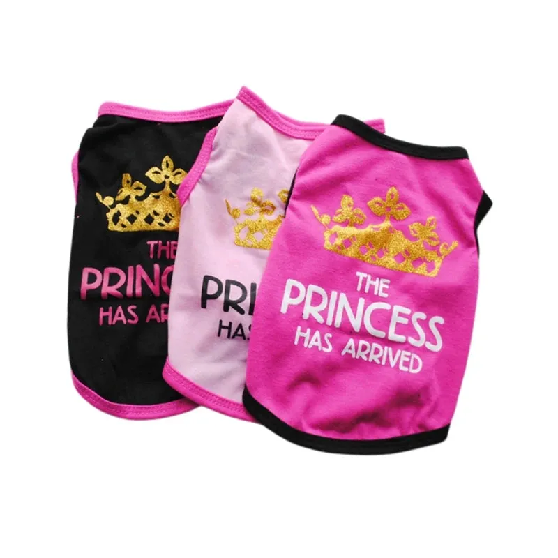 Crown Princess Summer T-Shirt for Small Dogs & Cats