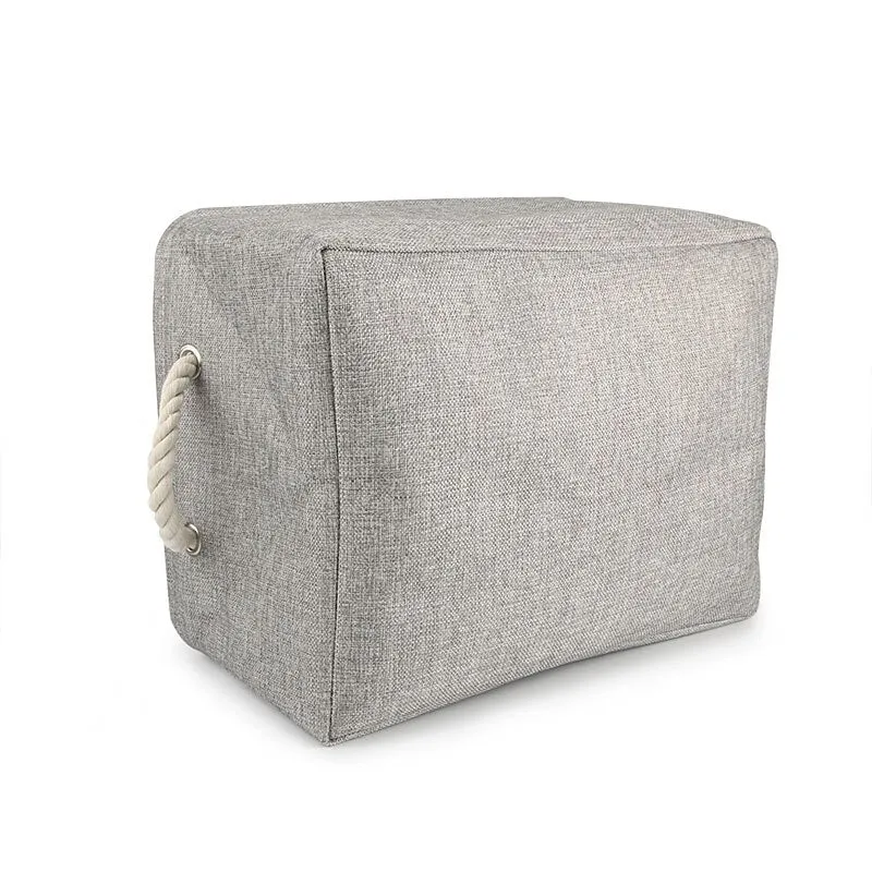 Customized  Plain Dog Toy Paw Storage Basket