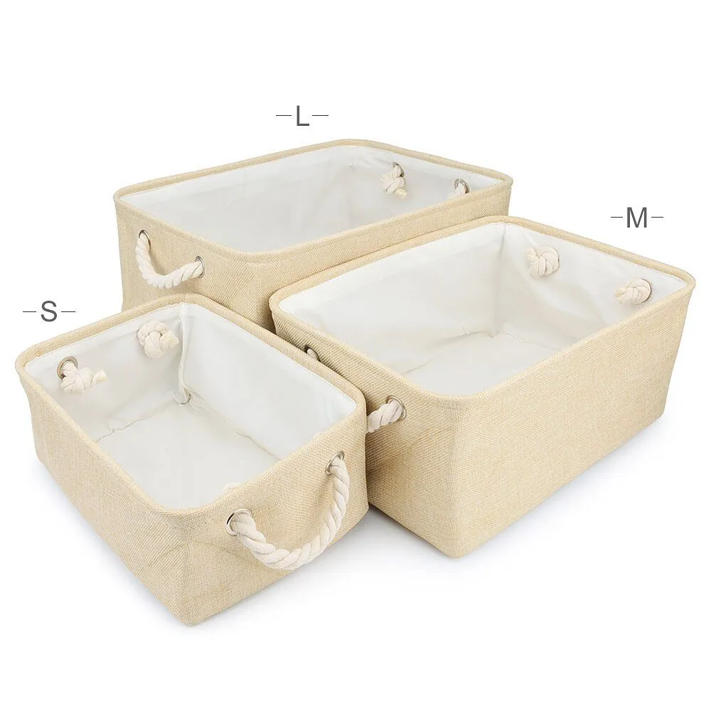 Customized  Plain Dog Toy Paw Storage Basket