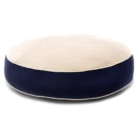 Dog Gone Round Dog or Cat Bed with Wool Sherpa