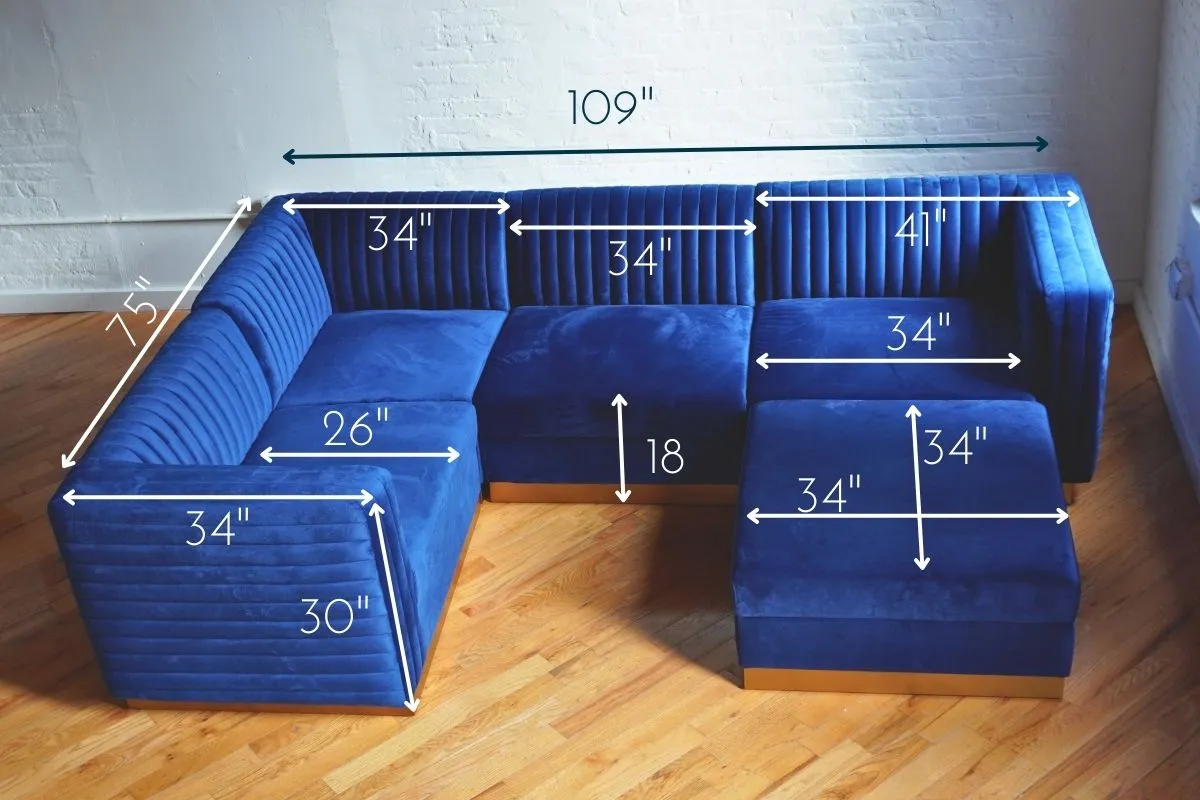 Eloquence 5-Piece Small Sectional Sofa