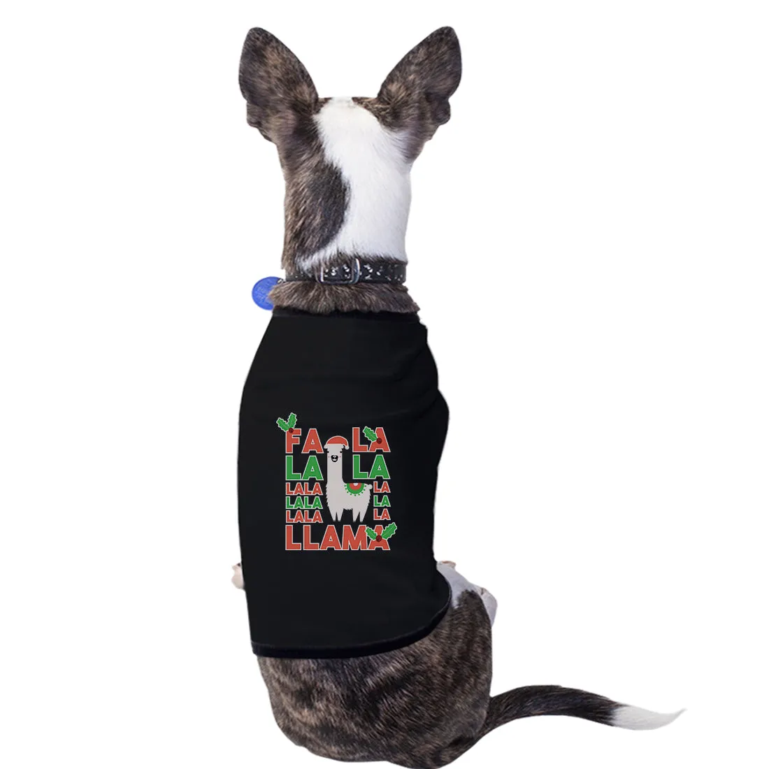 Falala Llama Pet Shirt for Small Dogs Funny Dog Lover X-mas Gifts
