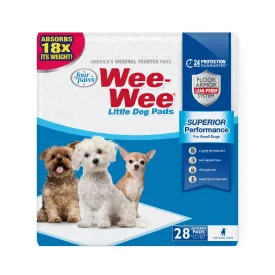 Four Paws Four Paws Wee-Wee Superior Performance Little Dog Pee Pads
