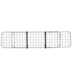 Heavy Duty Pet Car Barrier, 91-145Wx30H cm-Black