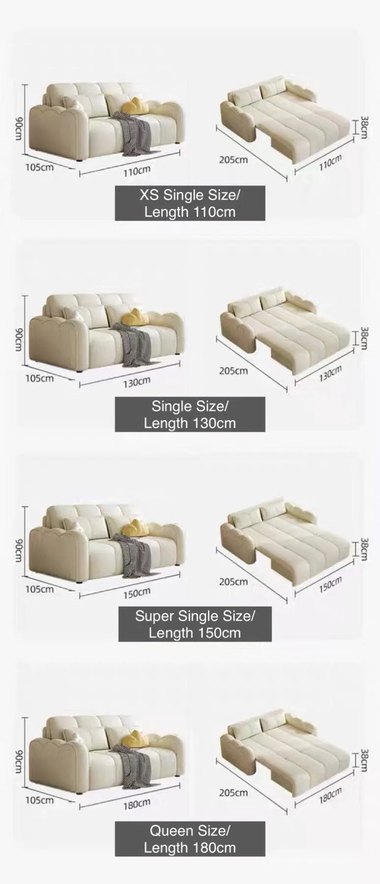 Kia Electric Sofa Bed