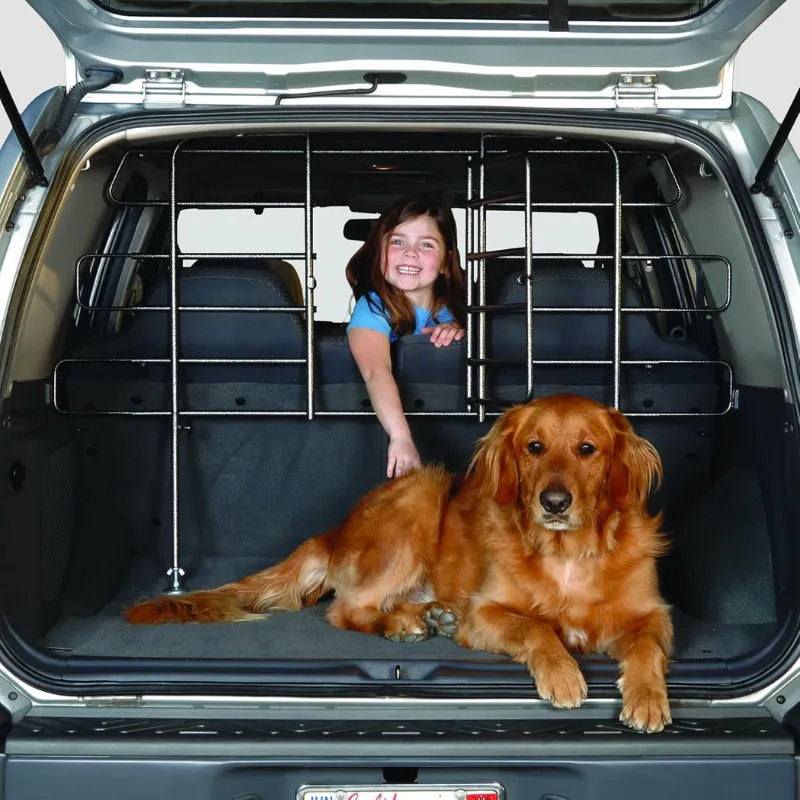 Pet Car Barrier With Built In Door