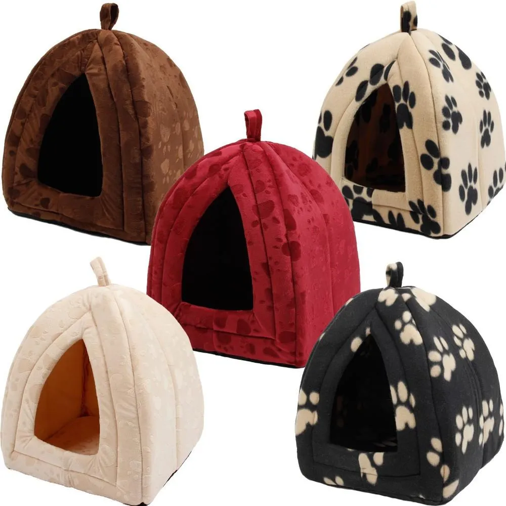 Portable Fabric Pet House for Small/Medium Pets