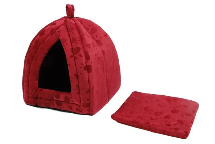 Portable Fabric Pet House for Small/Medium Pets