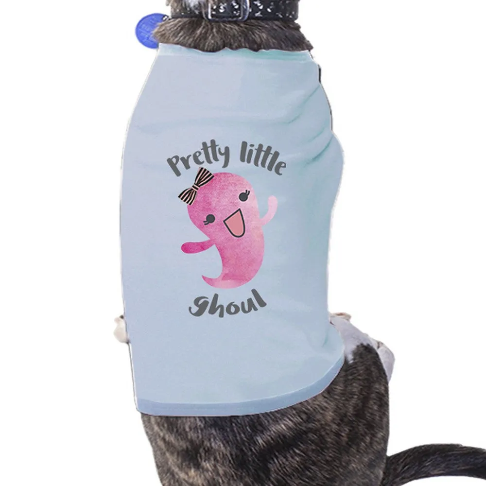 Pretty Little Ghoul Pets Sky Blue Shirt