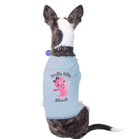 Pretty Little Ghoul Pets Sky Blue Shirt