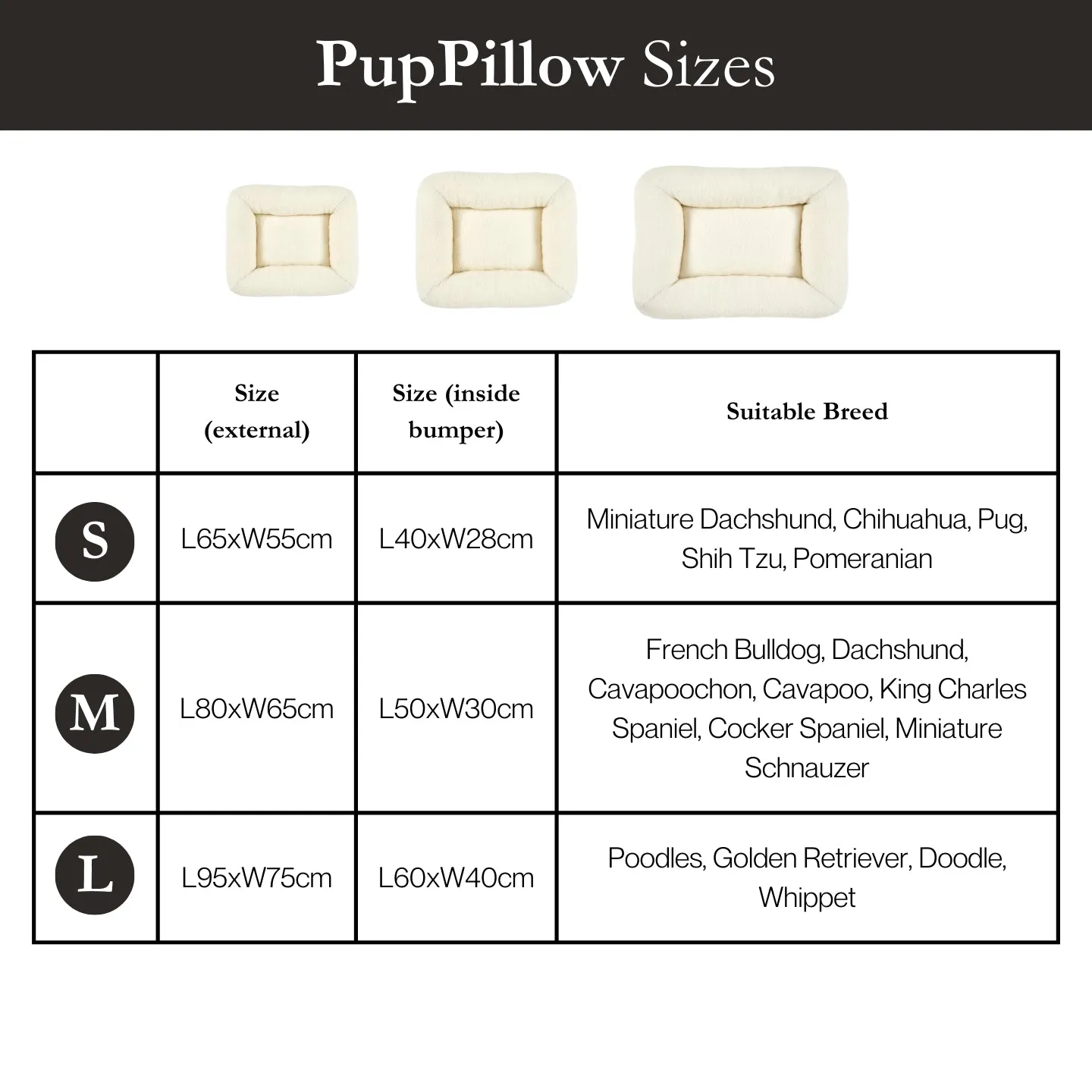 PupPillow Dog Bed - Large