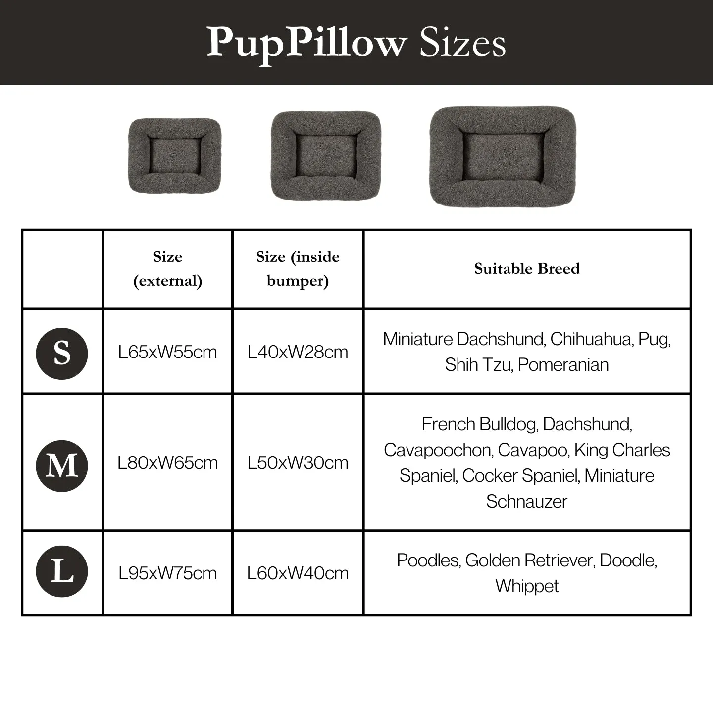 PupPillow Dog Bed - Large