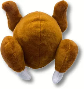 Roasted Chicken Dog Toy, Plush Squeaky Interactive Toy, Small and Medium Dogs