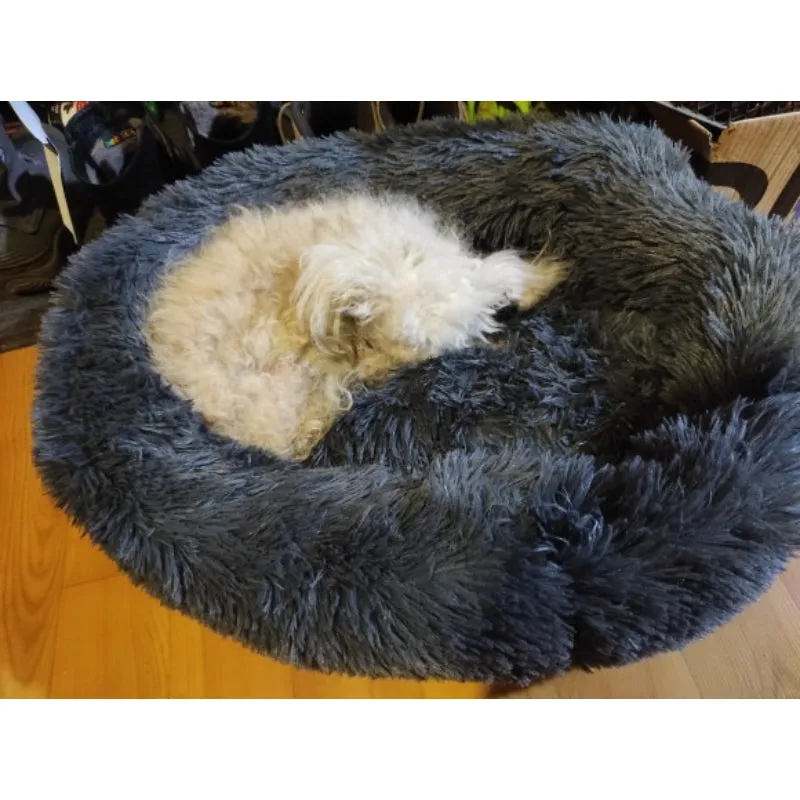 Round Long Kennel Cat Bed