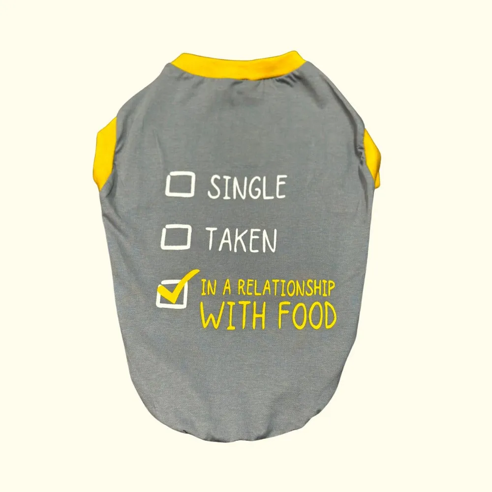Single Taken Dog T-shirt
