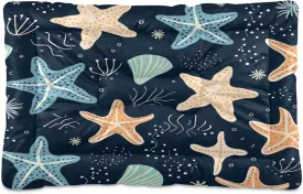 Starfish Outdoor Dog Bed Washable Waterproof Travel Pet Bed Portable Cat Mat with Non-Slip Bottom for Indoor and Sleeping 18 x 24 Inch