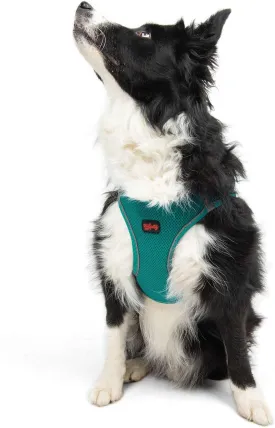 Tailpetz Dark Green Dog Harness, Adjustable Step in No Pull Dog Harness for Large Dog, Reflective Puppy Harness for Puppy Training, Large Boy Girl Dog Vest Harness (Dark Green, XL)