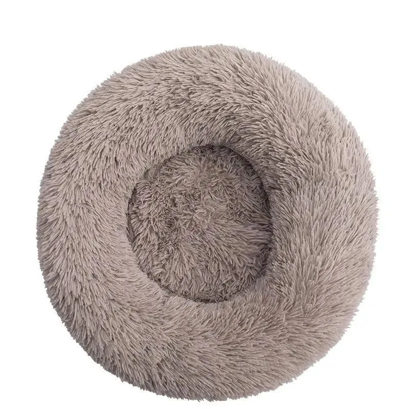 Ultra Soft Donut Cuddler Pet Bed – Round Washable Cushion