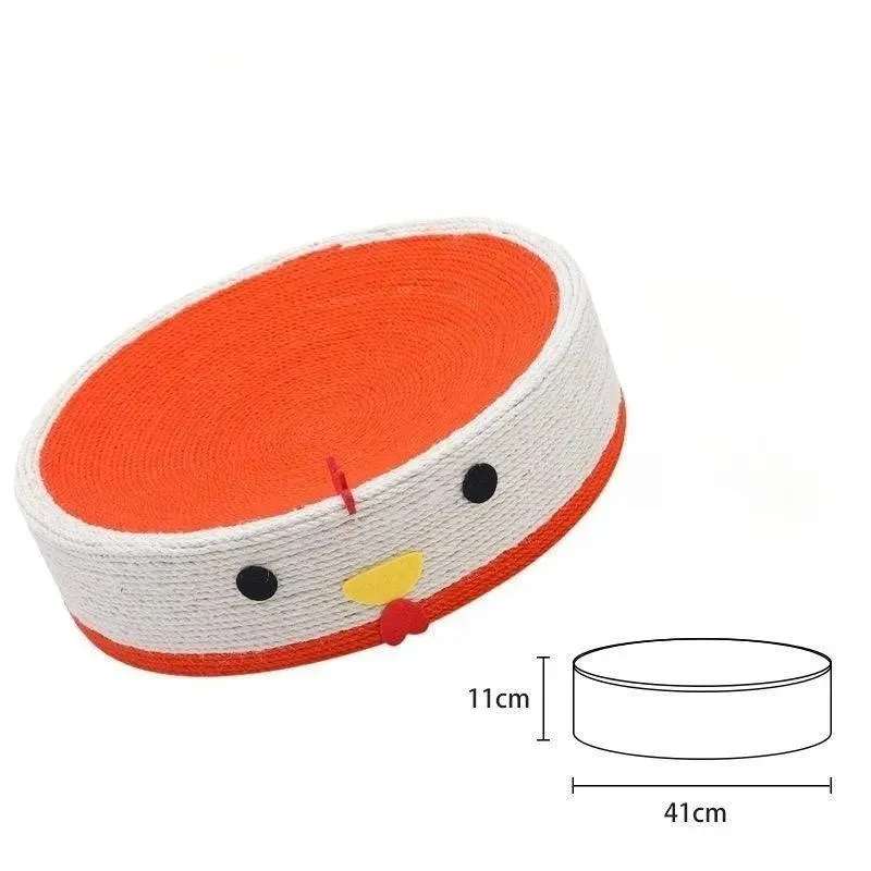 Whisker Whirl Cat Bed Scratcher