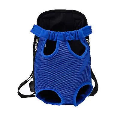 XL 41*25cm color bar Outdoor portable pet bag, breathable Mesh backpack for cats and dogs AZ19598